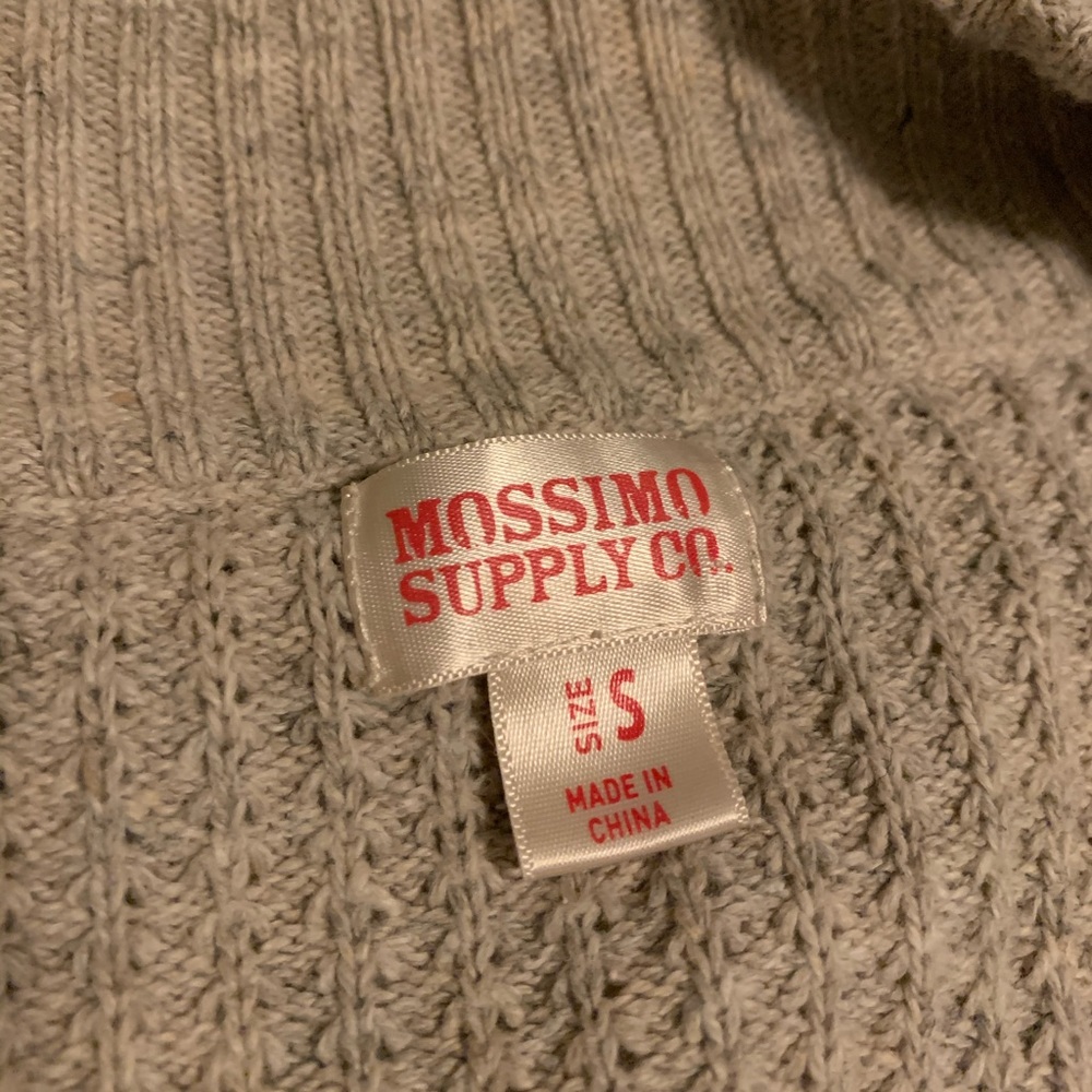mossimo beige/ grey cardigan - Picture 3 of 3